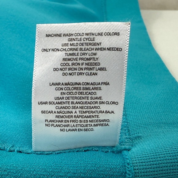 32 Degree Cool Turquoise Sports Bra Size M/M - Picture 5 of 5